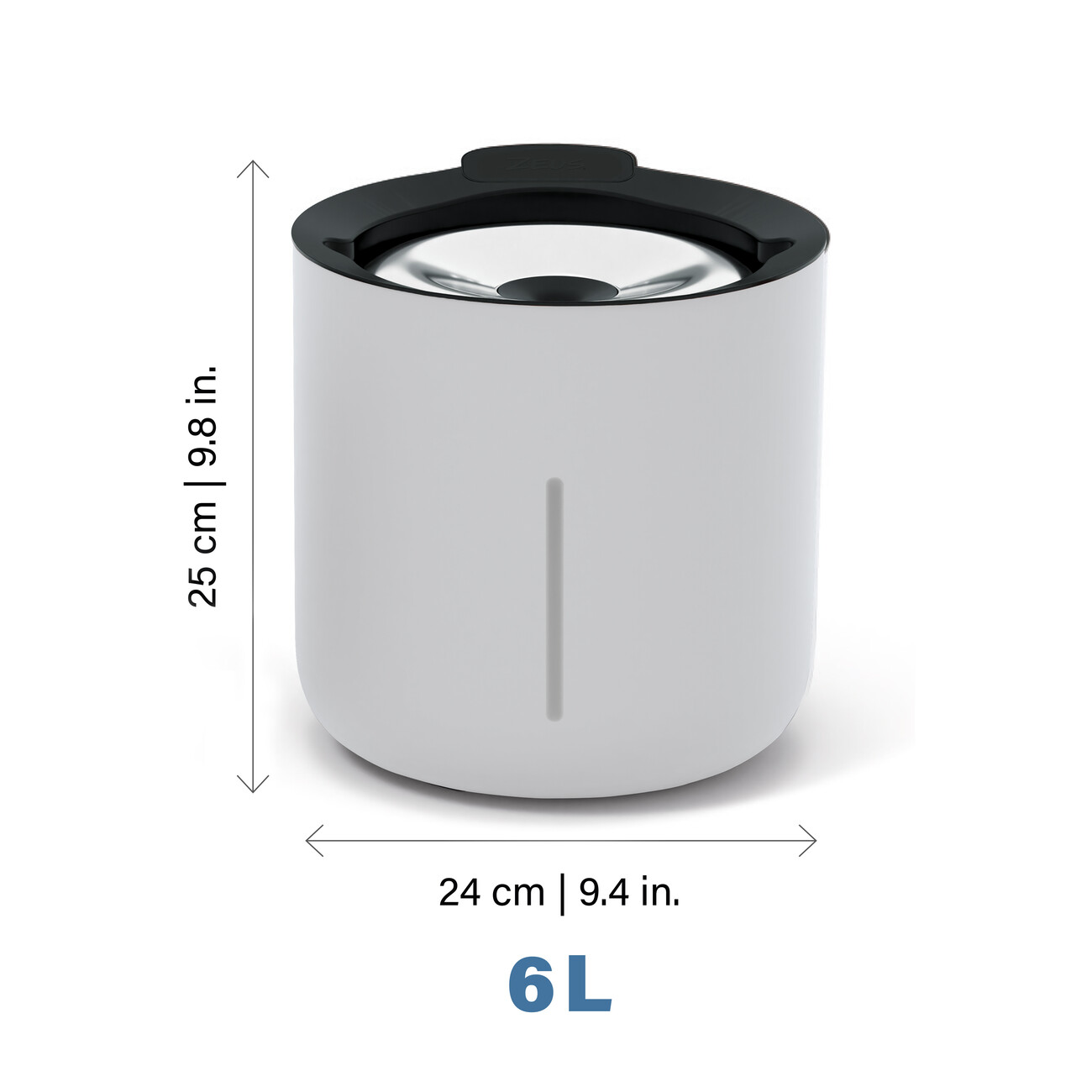 Zeus Oasis Trinkbrunnen für Hunde 3L oder 6L Volumen Bild 2