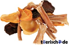 Nuggets, Mix aus Trockenprodukten