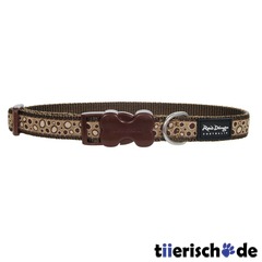 Red Dingo Halsband Bedrock Brown Full Color