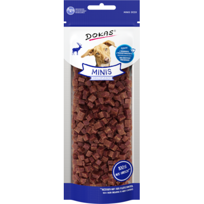Dokas Minis Hirschfleisch - Der unwiderstehliche Hundesnack für Deinen Liebling!