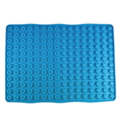 Nobby Xmas Weihnachts Silikon Backmatte Donut & Star