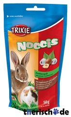 Kleintier Noccis Haselnüsse mit Joghurt
