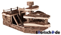 Piratenschif Spielplatz für Hamster