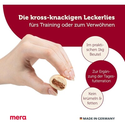 Mera Bakery Meaty Rolls Mix Hundesnack - Leckerlis für deinen Liebling