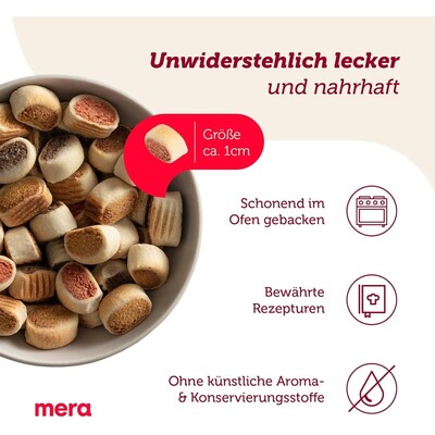 Mera Bakery Snacky Mix Hundesnack | Knusprige Hundekekse bei tiierisch.de
