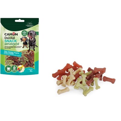 CAMON Veggie Früchtemix Hundesnack in Knochenform - Der fruchtige Kauspaß!