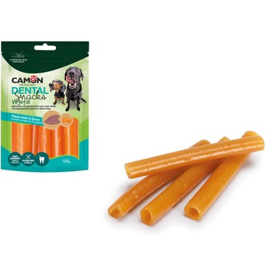 CAMON Veggie Hundesnack Süßkartoffel & Kürbis vegan - tiierisch.de