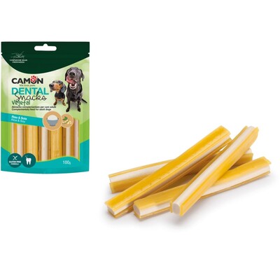 CAMON Veggie Snack Dental Stick– Vegane & Zahnfreundliche Hundesnacks