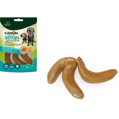 CAMON Banana Snack Veggie Hundesnack Mix | Lecker & Vegan für Hunde