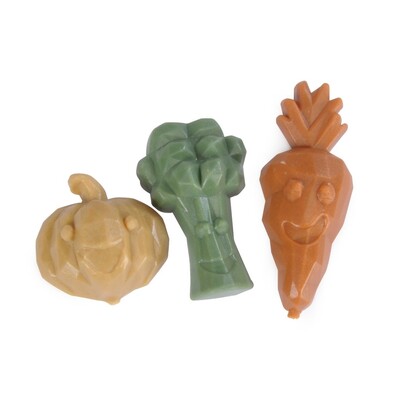 CAMON Veggie Snack Dental Garden Vegan Hundesnack - Gesunde Zahnpflege für Hunde