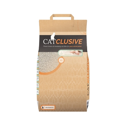 Catclusive Katzenstreu mit Babypuderduft