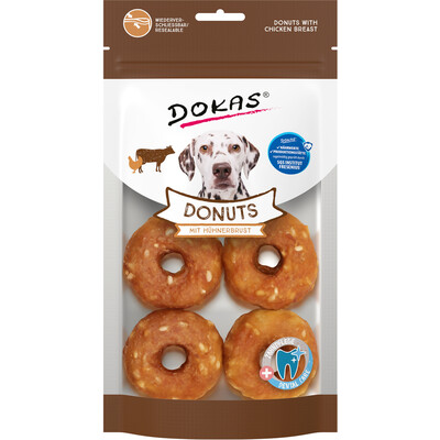 Dokas Hunde Donuts mit Hühnerbrust