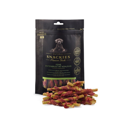 Snackies Feine Entenbrust mit Kohlrabi – Der gesunde Hundesnack für deine Fellnase
