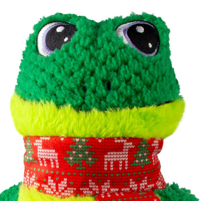 KONG Xmas Holiday Knots Frog L/XL Limited Edition Hundespielzeug