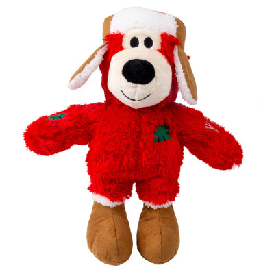KONG Xmas Holiday Wild Knots Bear Limited Edition Hundespielzeug
