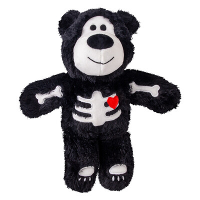 KONG Halloween Wild Knots Skeleton Bear Hundespielzeug limited Edition