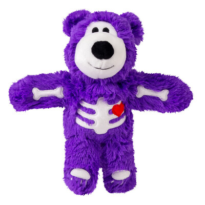 KONG Halloween Wild Knots Skeleton Bear Hundespielzeug limited Edition