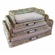 Alle Hundebett rattan im Blick