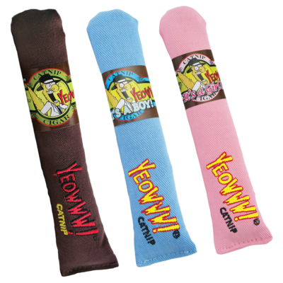 Yeowww! Catnip Cigar – Premium Katzenspielzeug mit 100% Bio-Katzenminze