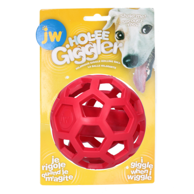 JW Pet Hol-ee Giggler Hundeball Snackball