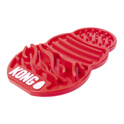 KONG Licks Treat Dispenser – Anti-Schling & Beruhigungs-Leckmatte für Hunde
