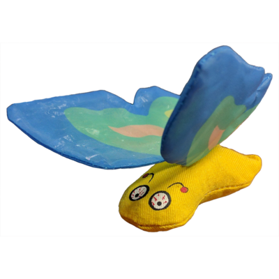 Yeowww! Butterfly Katzenspielzeug mit 100% Premium Katzenminze