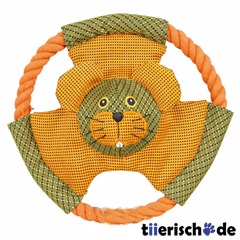 Hundefrisbee Maus mit Tau