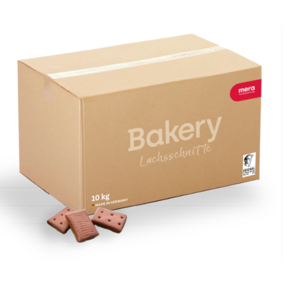 Mera Lachsschnitte Hundekeks – Dein knuspriger Lachs-Snack für pure Freude!
