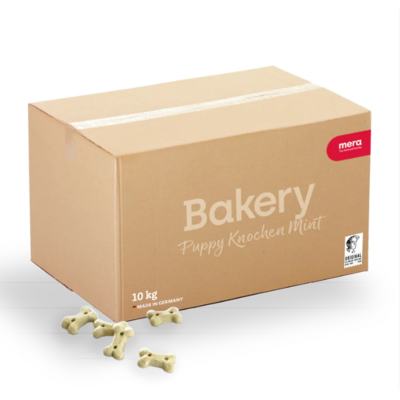 Mera Puppy Knochen Mint – Der frische Kausnack für Welpen & kleine Hunde