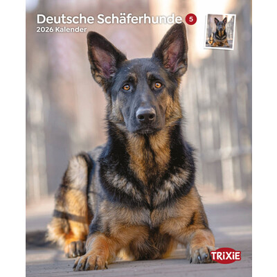 TRIXIE 2026 Kalender Deutsche Schäferhunde