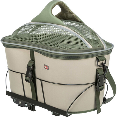 TRIXIE Fahrradkorb für Hunde & Katzen: Sicher & komfortabel unterwegs!