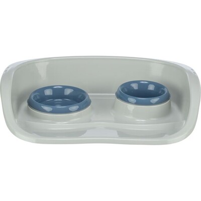 TRIXIE Dinner-Set Napfset für Hunde und Katzen