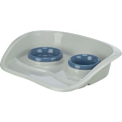 TRIXIE Dinner-Set Napfset für Hunde und Katzen