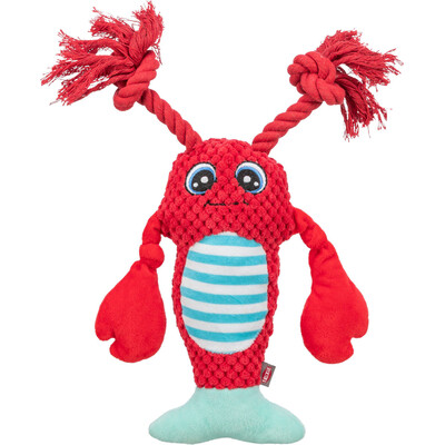 TRIXIE Hummer mit Seil – Robustes Hundespielzeug für Zerr-Spaß