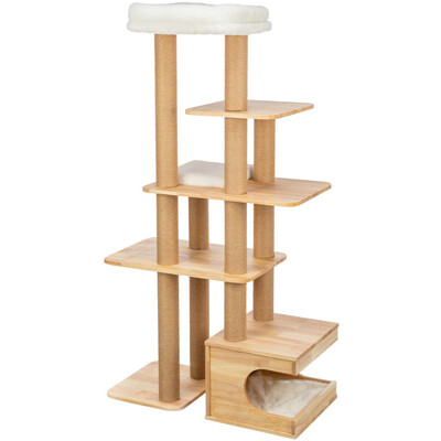 TRIXIE Kratzbaum Thiago aus Holz, 147 cm
