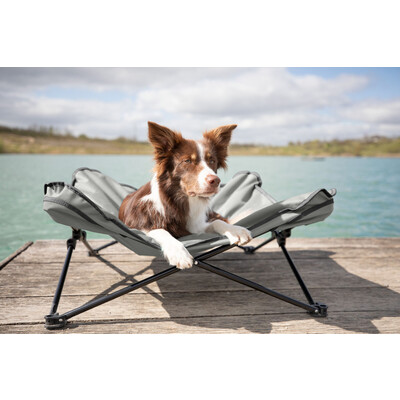 TRIXIE Hunde Camping-Bett mit Transporttasche