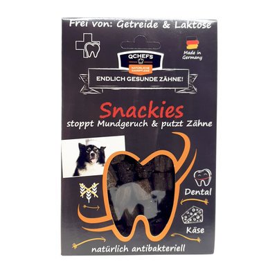 Qchefs Snackies gegen Mundgeruch