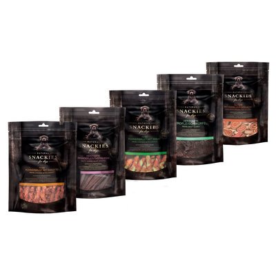 Snackies AKTION: Probierset getrocknete Hundesnacks