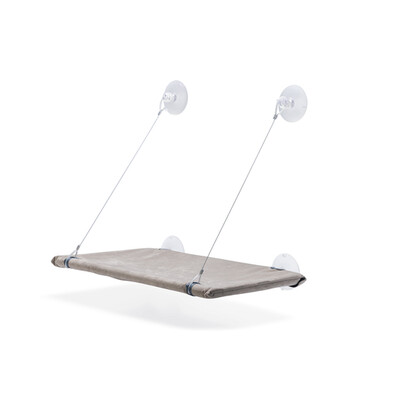 Karlie Window Lounger für Katzen: Stabiler Fenster-Schlafplatz mit Saugnäpfen