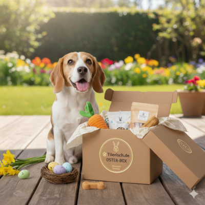 tiierisch.de Oster-Überraschungsbox für Hunde – Premium-Ostergeschenk