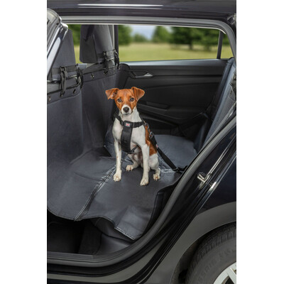 TRIXIE Auto-Schondecke für die Rückbank – Sicherer Autoschutz für deinen Hund