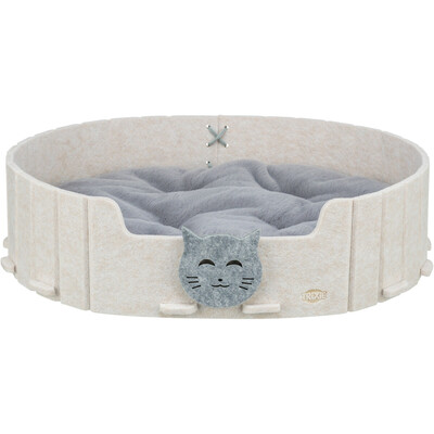 TRIXIE Bett Emelie – Kuscheliges Katzenbett für süße Träume 🐾