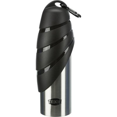 TRIXIE Flasche mit Trinknapf für Hunde unterwegs