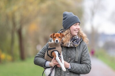 Impressionen zu TRIXIE Geschirr-Wintermantel für Hunde Pirou, Bild 4