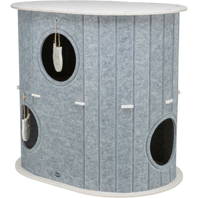 TRIXIE Höhle Mara SOFT Edition – Katzenhöhle für erholsamen Schlaf