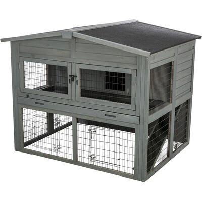 TRIXIE Kleintierstall XL mit Freilaufgehege