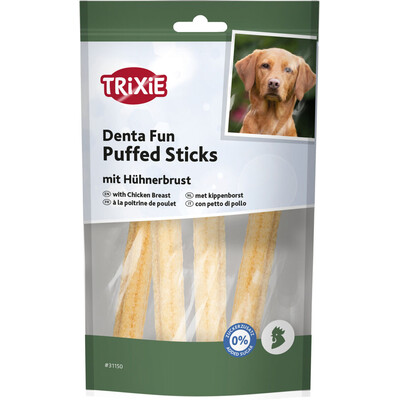 TRIXIE Puffed Sticks mit Hühnerbrust – Der unwiderstehliche Hundesnack