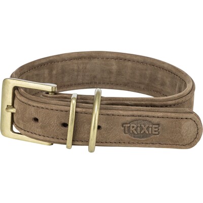 TRIXIE Pure Leder-Halsband für Hunde