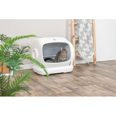 TRIXIE Selbstreinigende Katzentoilette XL – Automatisch & Hygienisch