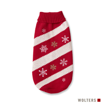 Wolters Xmas Weihnachten Strickpullover Frosty für Hunde